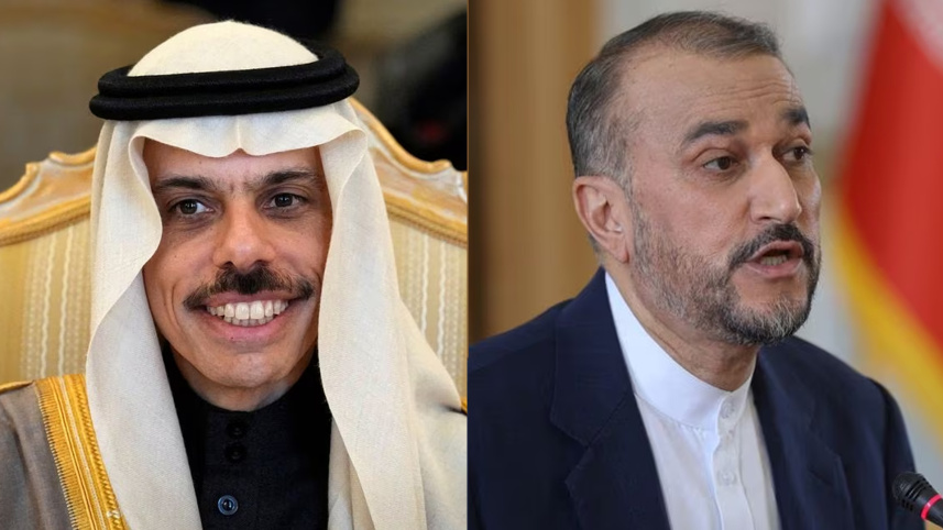 সৌদি আরব, ইরান, প্রিন্স ফয়সাল বিন ফারহান আল সৌদ, হোসেইন আমির-আবদুল্লাহিয়ান,