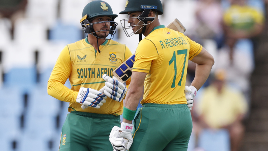 Quinton de Kock and Reeza Hendricks