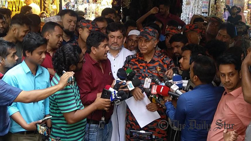  গাউসিয়া মার্কেট এখনো ঝুঁকিমুক্ত নয়: ফায়ার সার্ভিস