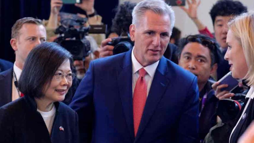 তাইওয়ান প্রণালীতে চীনের মহড়া