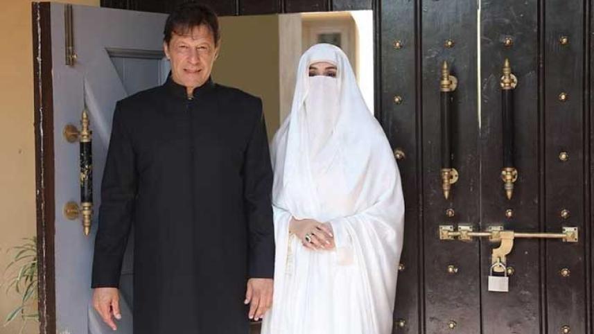 Imran khan and his wife