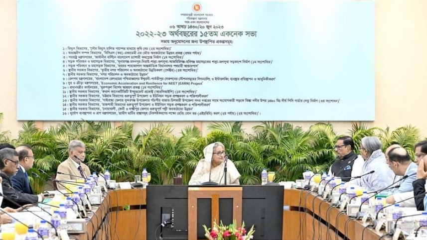 প্রকল্প অর্থায়নে দেশীয় উৎসের পাশাপাশি বৈদেশিক তহবিল বাড়ানোর নির্দেশ প্রধানমন্ত্রীর