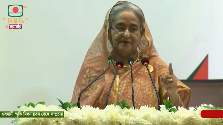 আন্দোলন-সংগ্রাম করুক আপত্তি নাই, জ্বালাও-পোড়াও সহ্য করব না: প্রধানমন্ত্রী