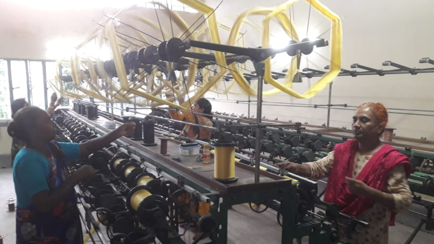 ২১ বছর পর আবার চালু হলো ঠাকুরগাঁও রেশম কারখানা