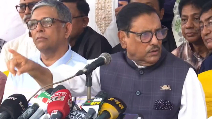 এটা হস্তক্ষেপ হলে একাত্তরে কী হয়েছিল, প্রশ্ন ওবায়দুল কাদেরের