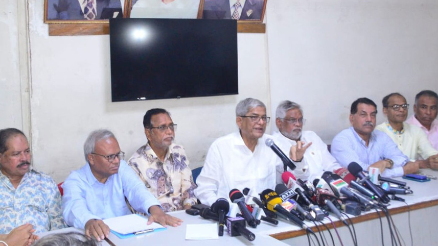 বিরোধীদের নিশ্চিহ্ন করতে ভয়াবহ কিছু ঘটানোর পরিকল্পনা করছে সরকার: ফখরুল