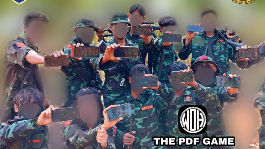 ওয়ার অব হিরোস গেমের বিজ্ঞাপন। ছবি: সংগৃহীত 