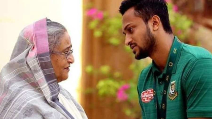 Sheikh Hasina & Shakib Al Hasan