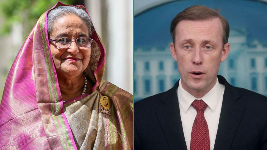 শেখ হাসিনা জ্যাক সুলিভান