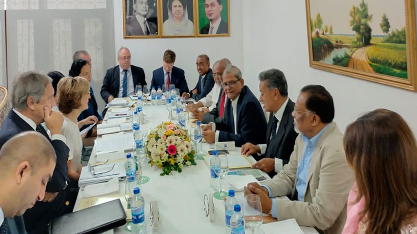 বিএনপির সঙ্গে বৈঠকে যুক্তরাষ্ট্রের প্রাক-নির্বাচন পর্যবেক্ষক দল