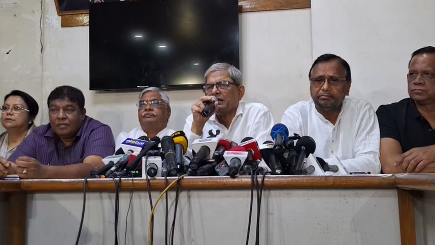 কোথাও কিছু ঘটেনি, নতুন করে ৪৭ মামলা: ফখরুল