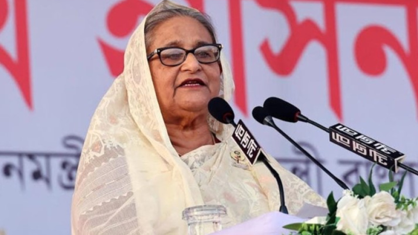 সিলেটে শেখ হাসিনার জনসভা