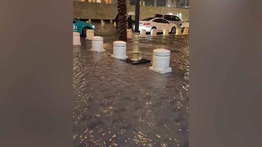 মক্কায় বৃষ্টি