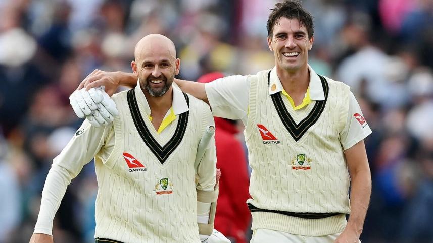 nathan lyon and pat cummins