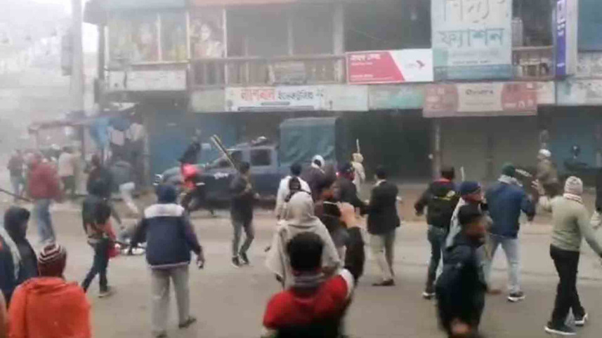 ধামরাইয়ে বিএনপির হামলায় এসআই আহতের অভিযোগ, আটক ৫