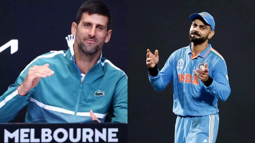 Novak Djokovic & Virat Kohli