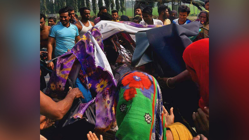 ময়মনসিংহে বাস-অটোরিকশার সংঘর্ষে নিহত ৭