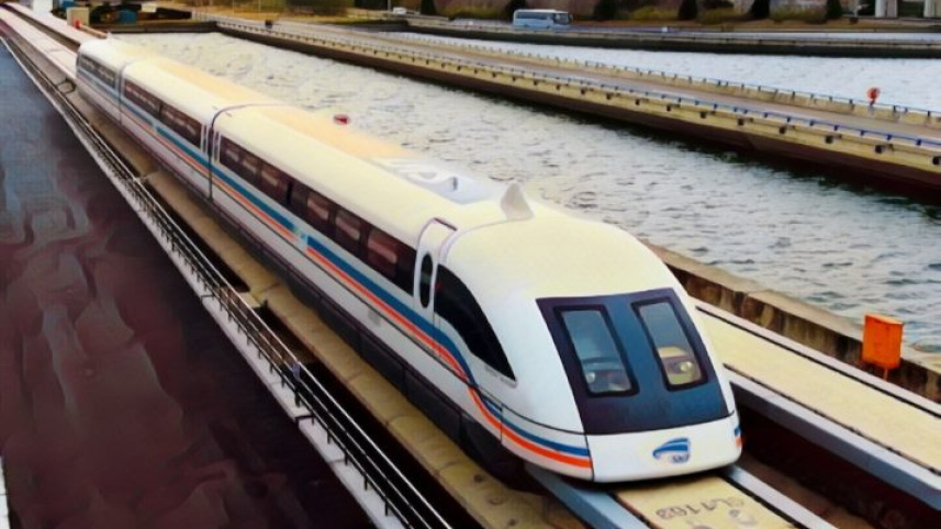 সাংহাই ম্যাগলেভ ট্রেন। ছবি: সংগৃহীত
