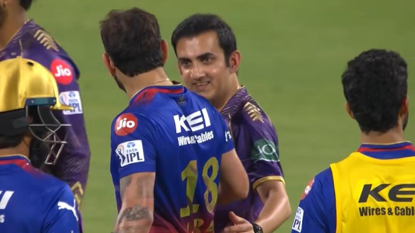 Gautam Gambhir & Virat Kohli