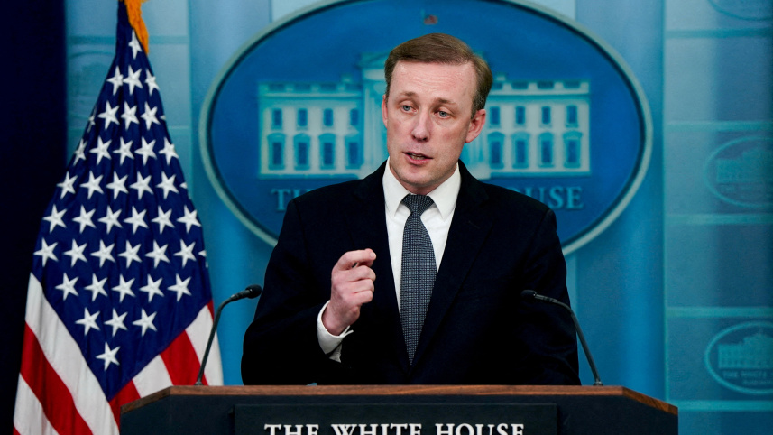 মার্কিন জাতীয় নিরাপত্তা উপদেষ্টা জেক সালিভান। ফাইল ছবি: রয়টার্স