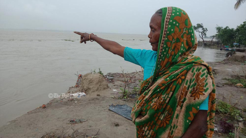 যমুনার ভাঙন