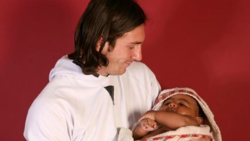 Lamine Yamal and Lionel Messi