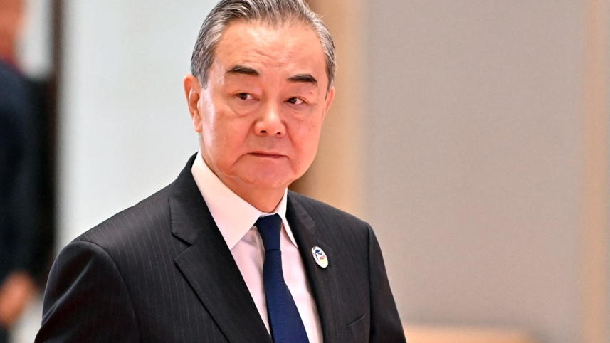 চীনের পররাষ্ট্রমন্ত্রী ওয়াং ই। ছবি: এএফপি