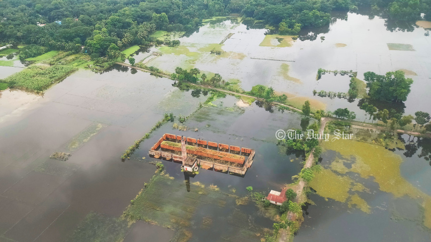 লক্ষ্মীপুরে বন্যা