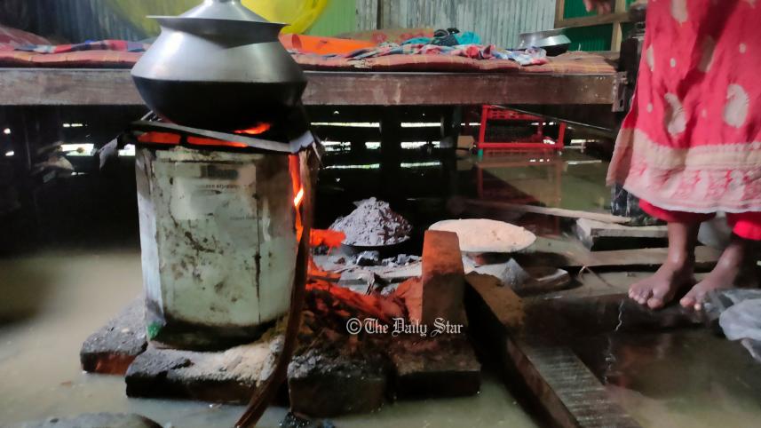 লক্ষ্মীপুরে বন্যা