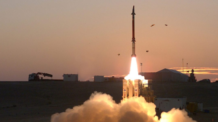 রাফায়েল নির্মিত ডেভিড স্লিং ক্ষেপণাস্ত্র। ছবি: রাফায়েলের ওয়েবসাইট থেকে নেওয়া