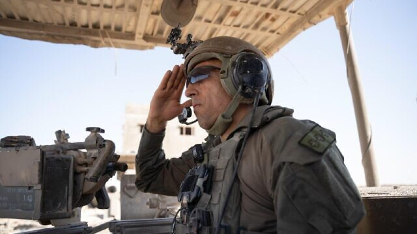 নিহত ইসরায়েলি কমান্ডার এহসান দাকসা। ছবি: আইডিএফের ওয়েবসাইট থেকে নেওয়া