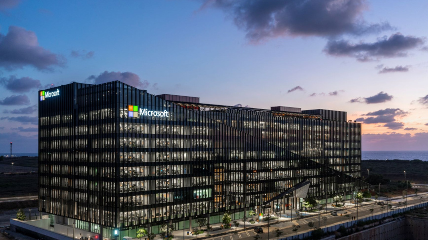 ইসরায়েলের হারজিয়ায় মাইক্রোসফটের ক্যাম্পাস। ফাইল ছবি: সংগৃহীত