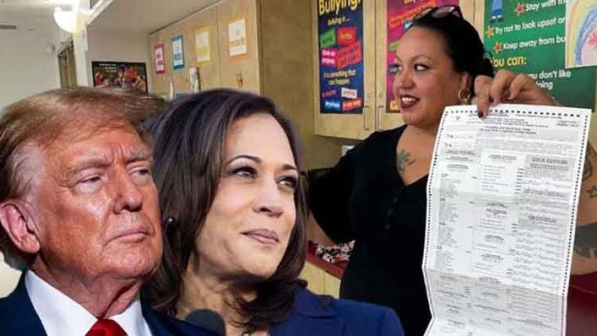 মার্কিন নির্বাচনে ব্যালট পেপারে বাংলা ভাষা। প্রতীকী ছবি: সংগৃহীত