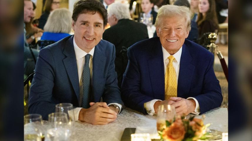 Trudeau and Trump 