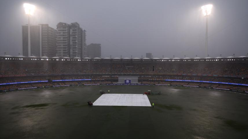 the third cricket Test match between Australia and India in Brisbane