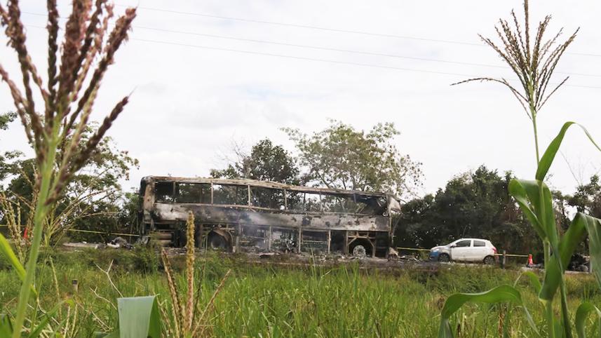 মেক্সিকো, বাস দুর্ঘটনা,