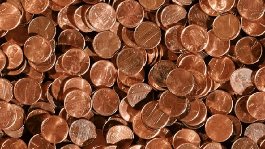 এক পেনির মুদ্রা। ফাইল ছবি: সংগৃহীত