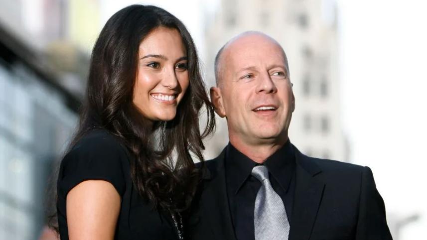 ব্রুস উইলিস ও তার স্ত্রী এমা হেমিং। ফাইল ছবি: রয়টার্স