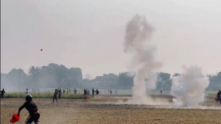 জাজিরায় হাতবোমা বিস্ফোরণ