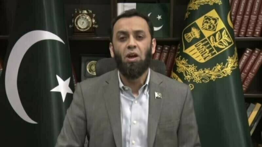 পাকিস্তানের তথ্যমন্ত্রী আতাউল্লা তারার। ছবি: ডন