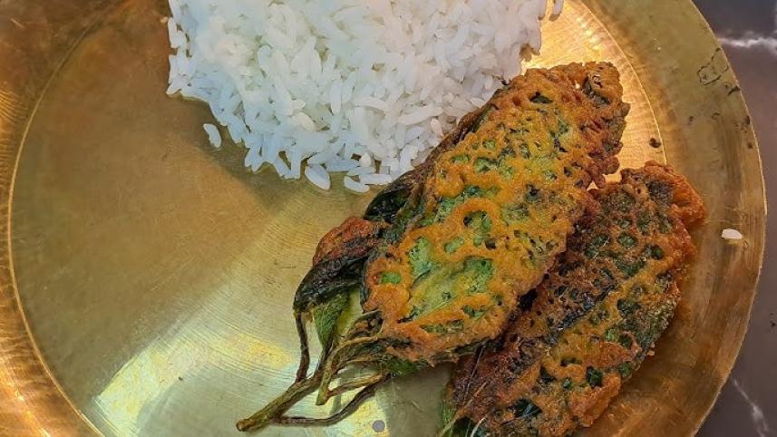 পাটশাকের বড়া