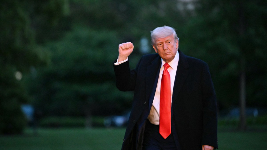 মার্কিন প্রেসিডেন্ট ট্রাম্প। ফাইল ছবি: এএফপি