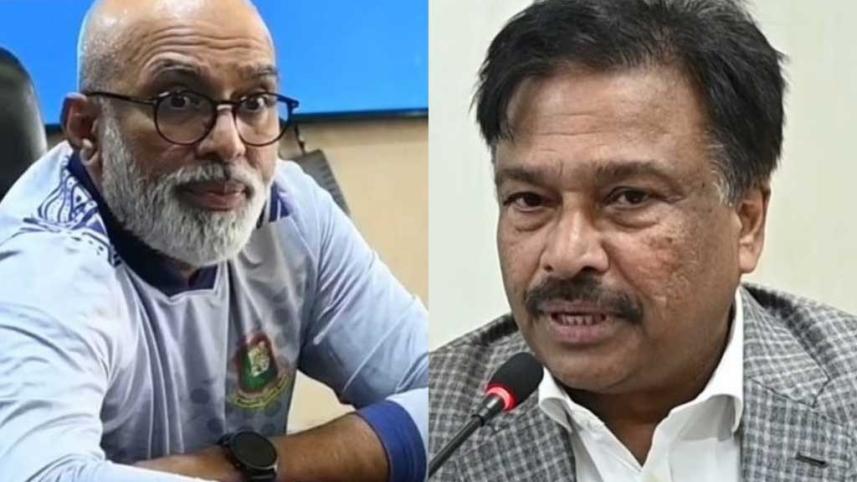 chandika hathurusingha and farooq ahmed