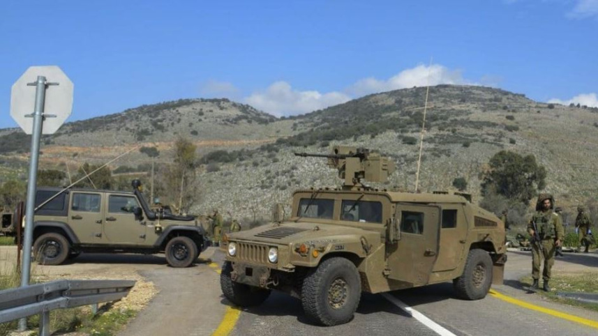 আইডিএফের হামভি জিপ। ফাইল ছবি: আইডিএফ