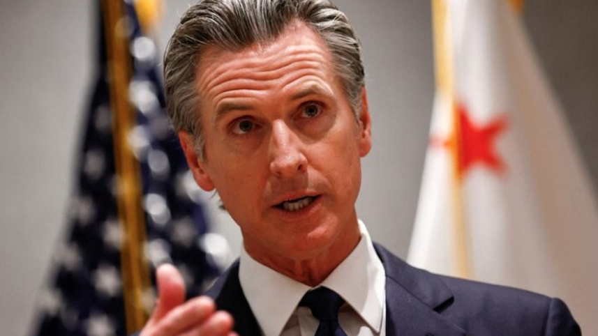 ক্যালিফোর্নিয়ার গভর্নর গ্যাভিন নিউসম। ফাইল ছবি: রয়টার্স