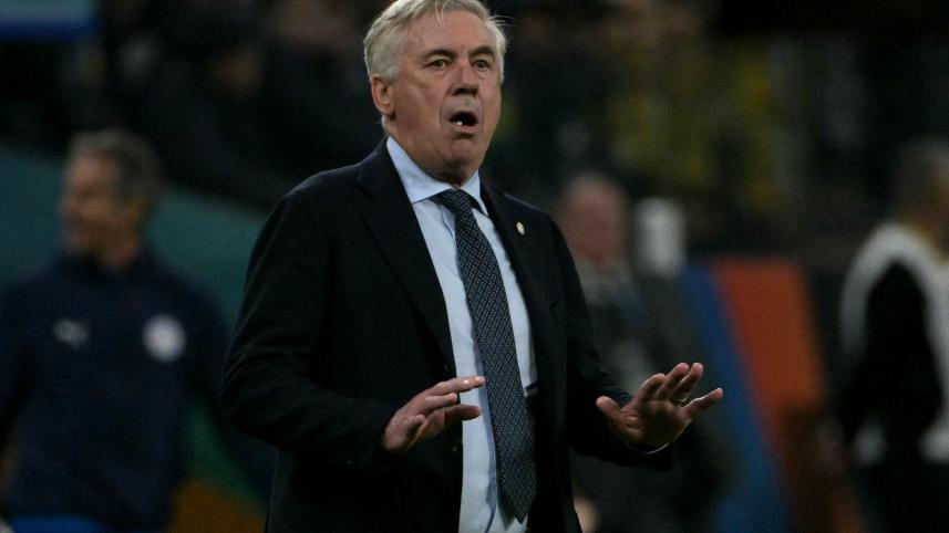Brazil coach Carlo Ancelotti 