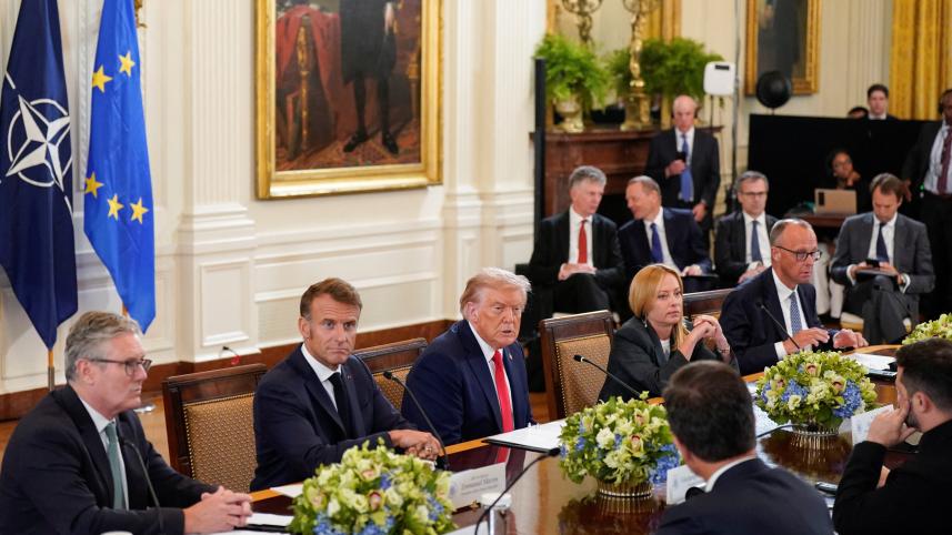 Trump, Zelenskyi and EU leaders