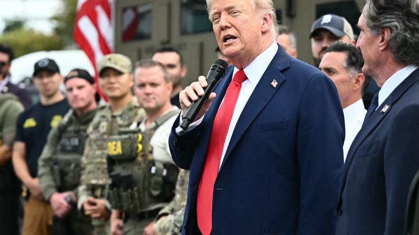 মার্কিন প্রেসিডেন্ট ডোনাল্ড ট্রাম্প। ছবি: এএফপি