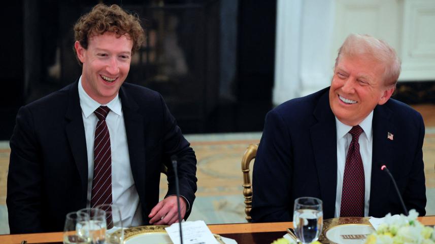 Trump and Zuckerberg