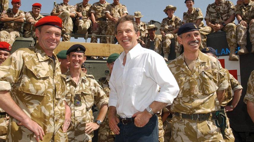 Tony Blair in Iraq